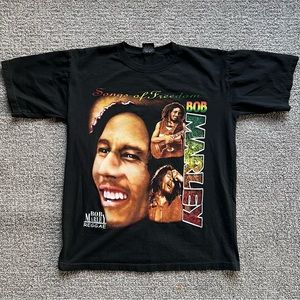 1990s Hot Ice Bob Marley “Songs of Freedom” Big Print